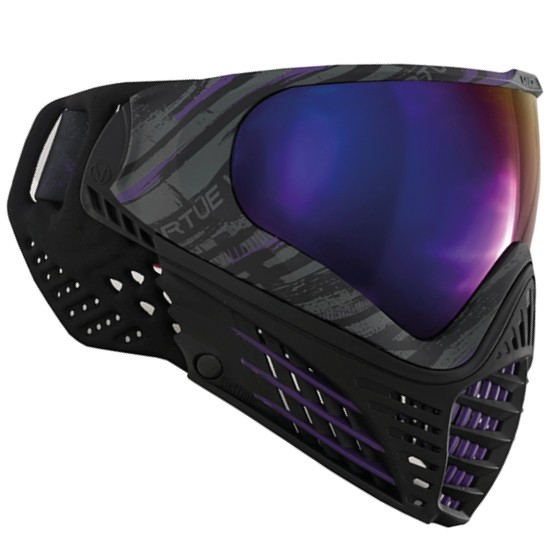 Mask Red Smoke Virtue VIO Ascend Thermal Paintball Goggle